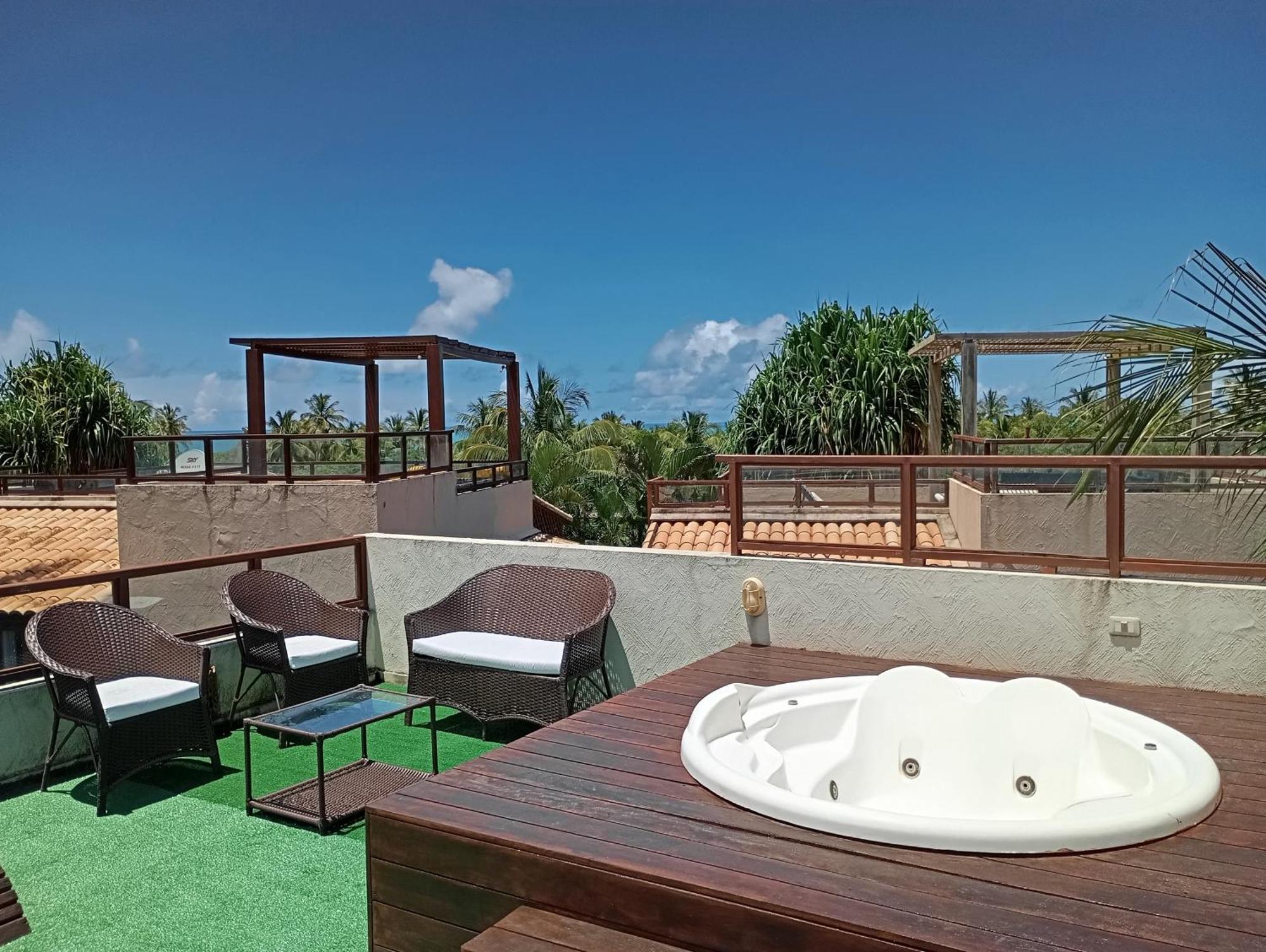 Pipa Beleza Spa Resort_Chale Duplex/Jacuzzi Praia de Pipa Esterno foto
