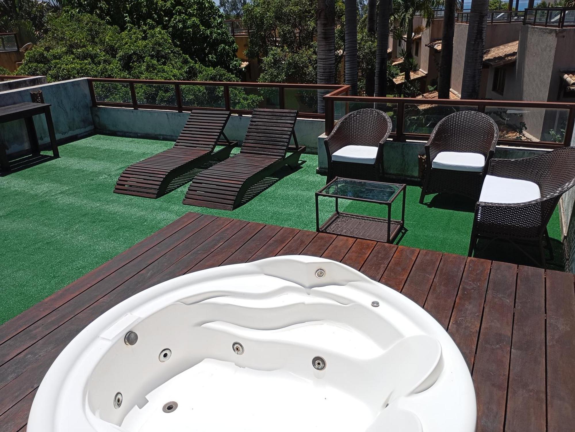Pipa Beleza Spa Resort_Chale Duplex/Jacuzzi Praia de Pipa Esterno foto